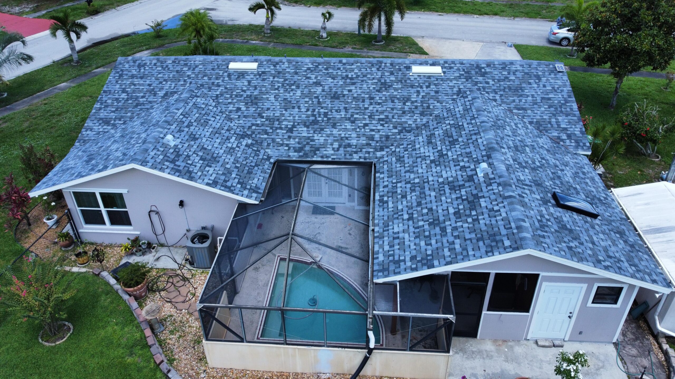 Shingle roof replacement - Broward County FL